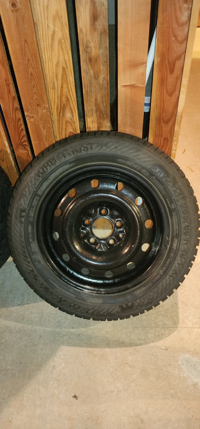 Winter Tires on 16" Steel Rims - Fits Many Vehicles