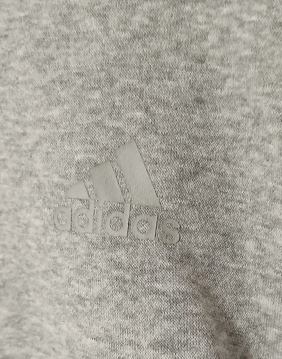 Men Small Adidas Grey Hoodie - photo 2