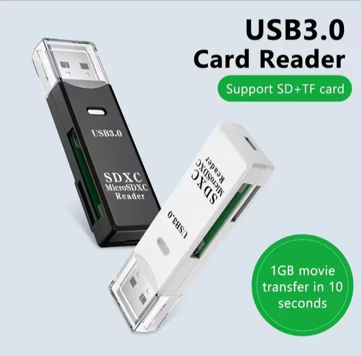 Elough USB 3.0 SD/TF 2-in-1 Card Reader image indicator(2)