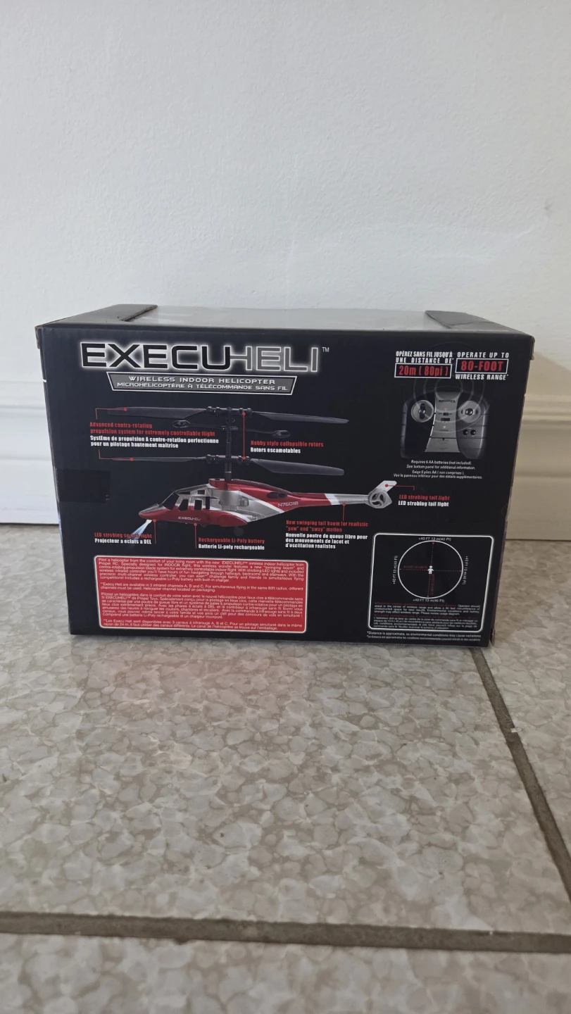 Execuheli Wireless Indoor Helicopter - New in Box! - photo 2