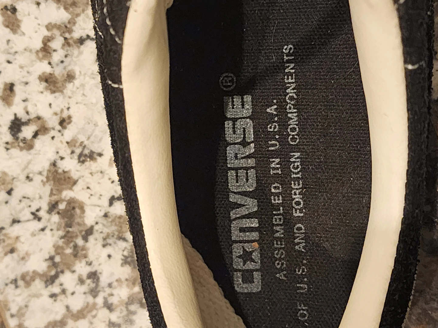 Converse One Star Black Suede Shoes - Size 9.5 - photo 3