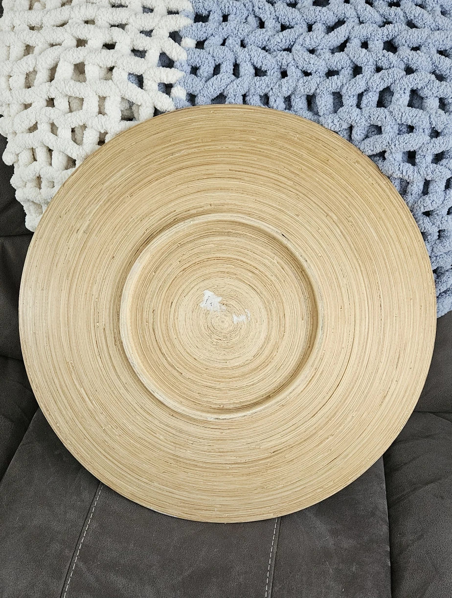 Bamboo bowl plate - photo 2
