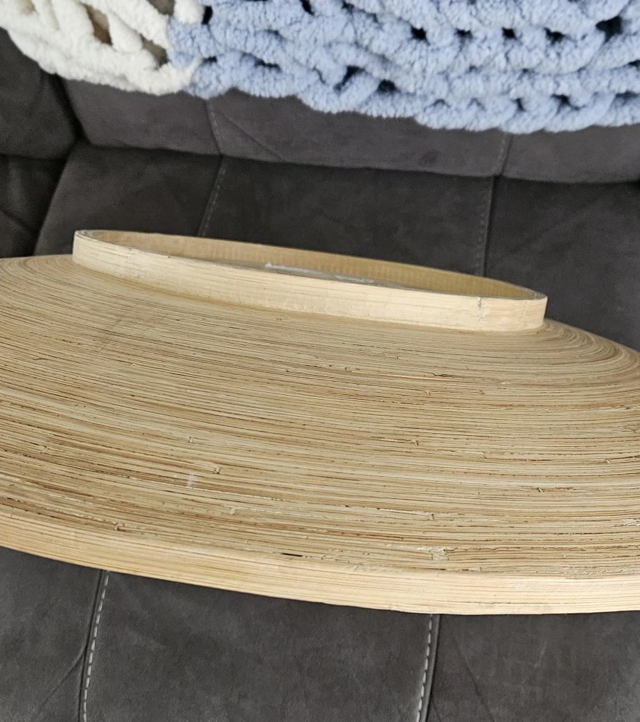 Bamboo bowl plate - photo 4