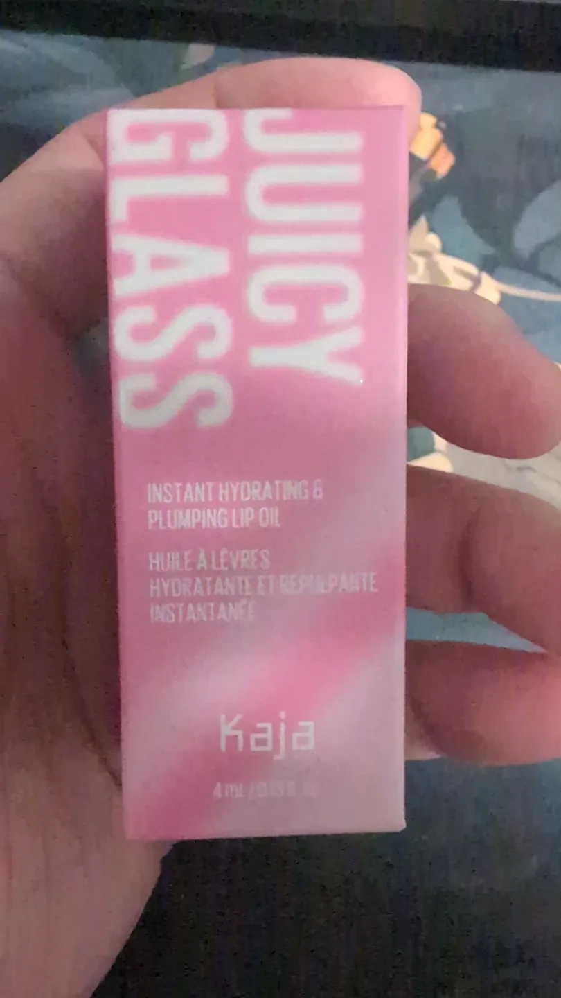Kaja Juicy Glass Instant Hydrating Lip Oil - Rose Hip Spritz