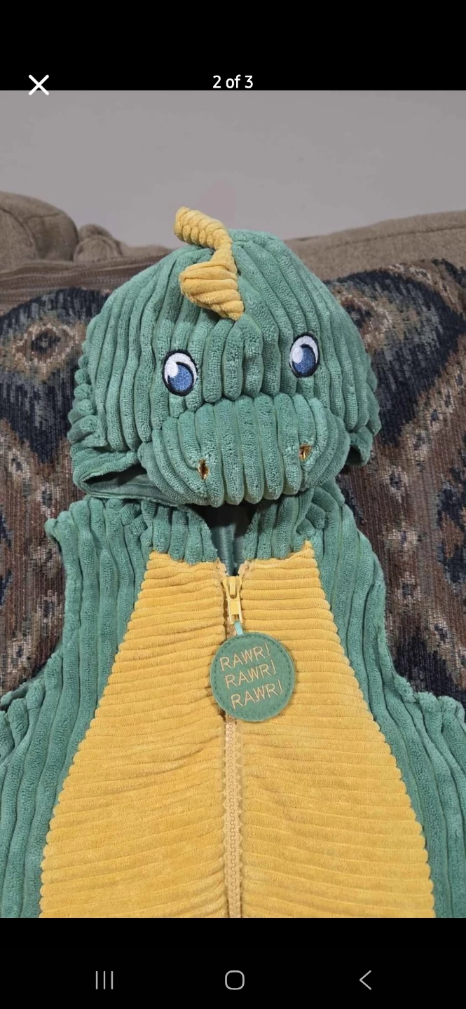 Going Wild Dinosaur Costume - Size 12M - photo 2