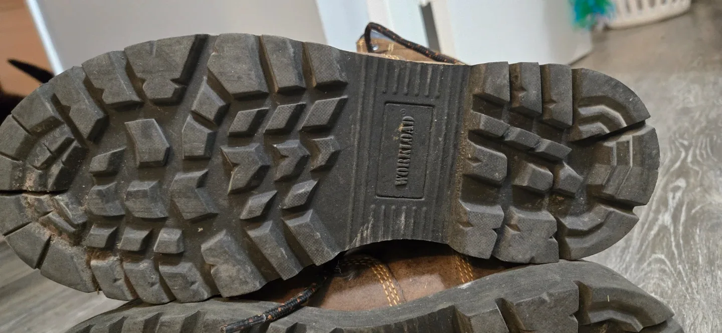 Workload Brown Leather Work Boots - Size 8 image indicator(5)