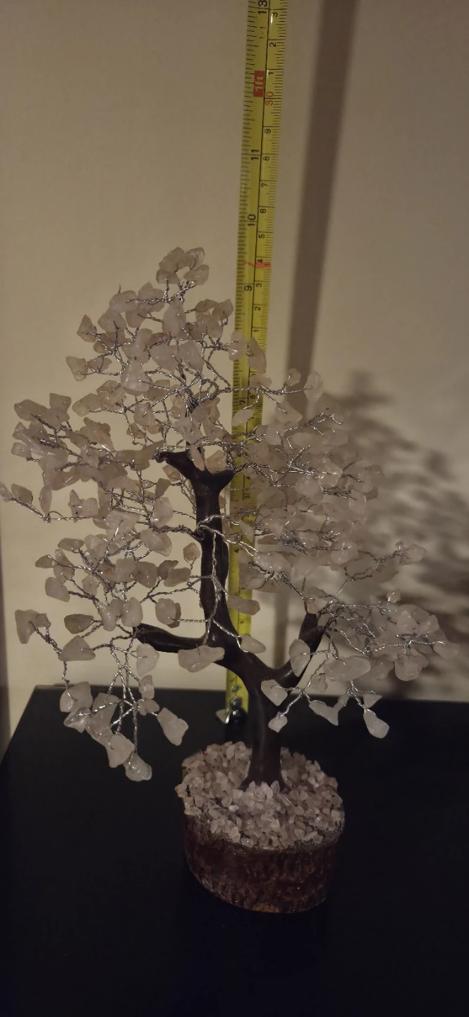 Rose Quartz Crystal Tree