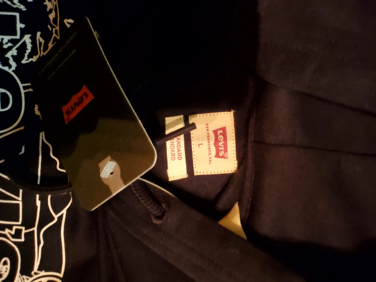 New Levi's Graphic Hoodie - Size L - photo 2