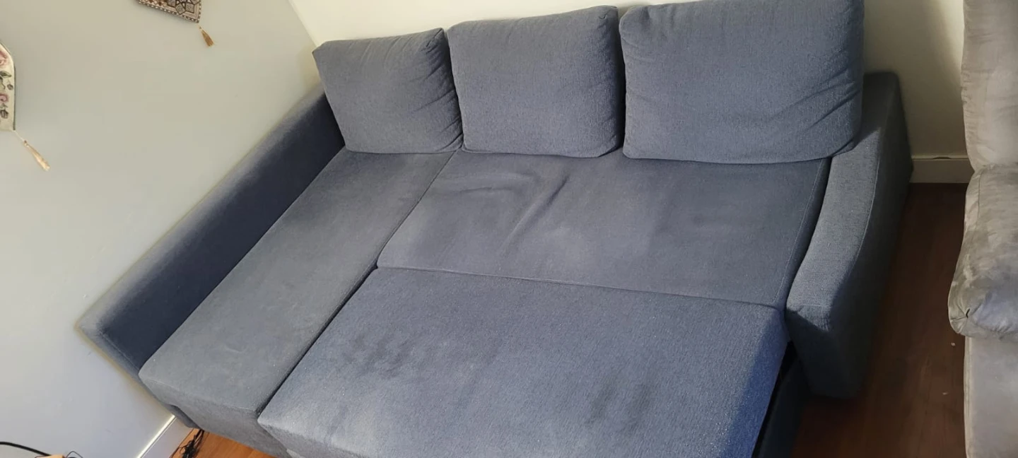 Grey Sectional Sofa with Storage - photo 3