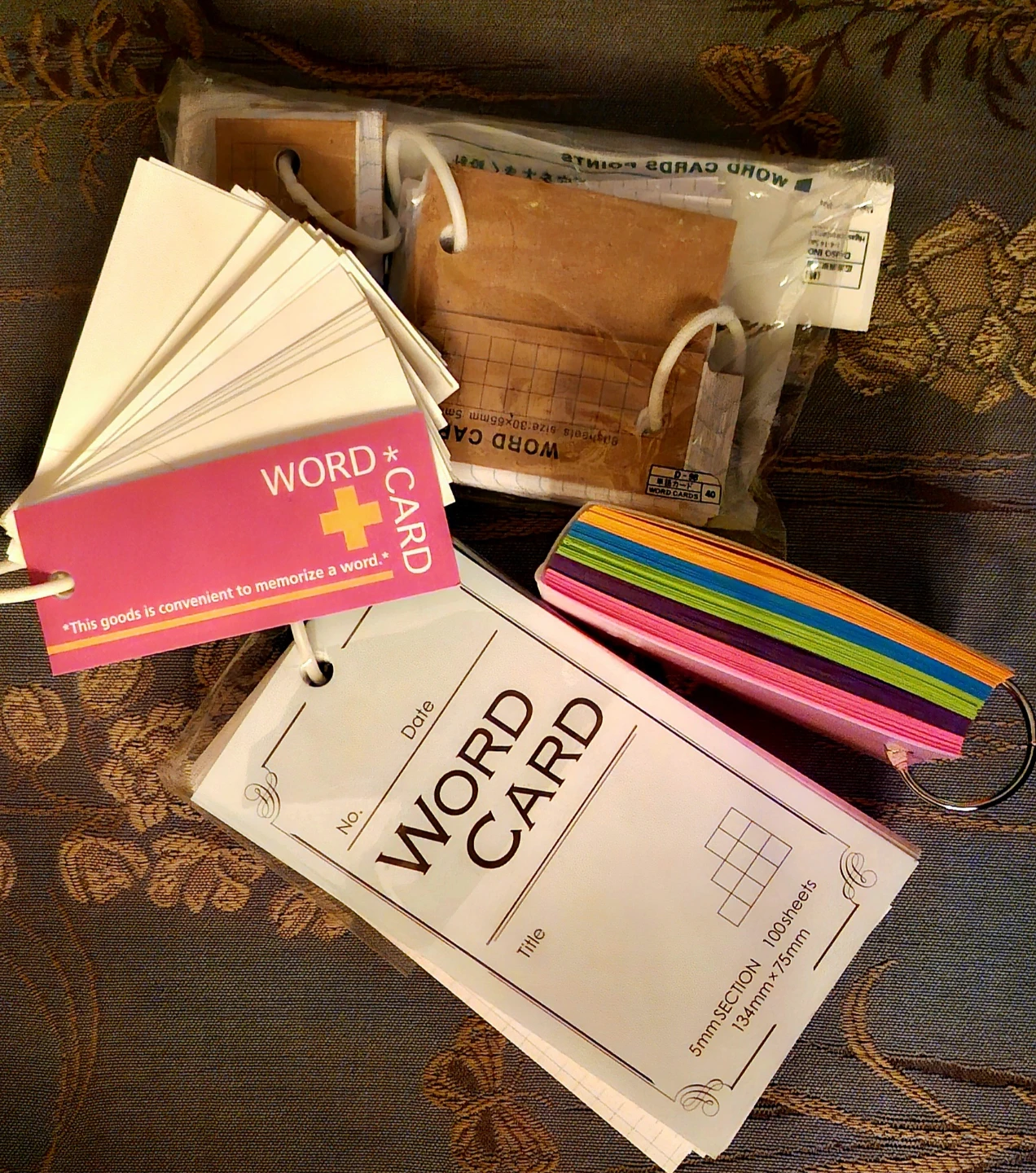 #gifting Word Cards - Flashcards for Memorization