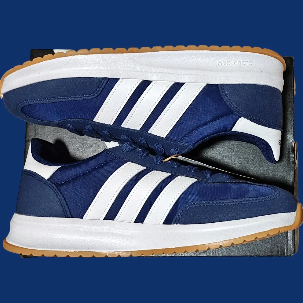*NWT* 7 US — Adidas Run 70s 2.0 [NAVY/GUM] image indicator(5)