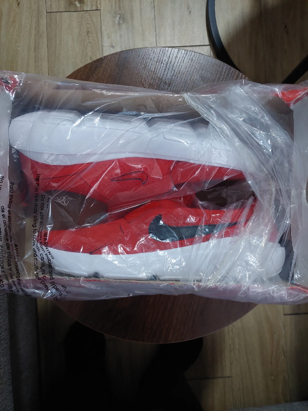 Nike Red & White Sneakers