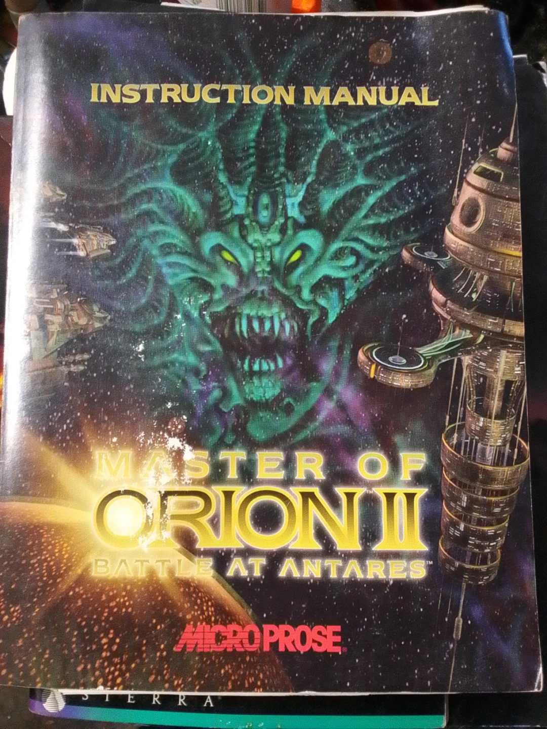 Master of Orion II Instruction Manual