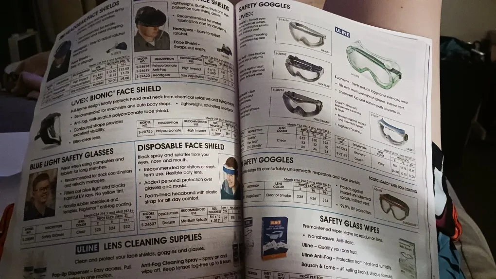 Uline.. Ordering Cataloge image indicator(7)