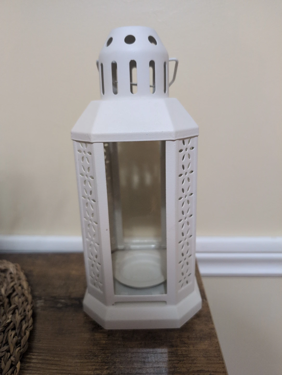 IKEA Enrum Lantern - White, 22 cm