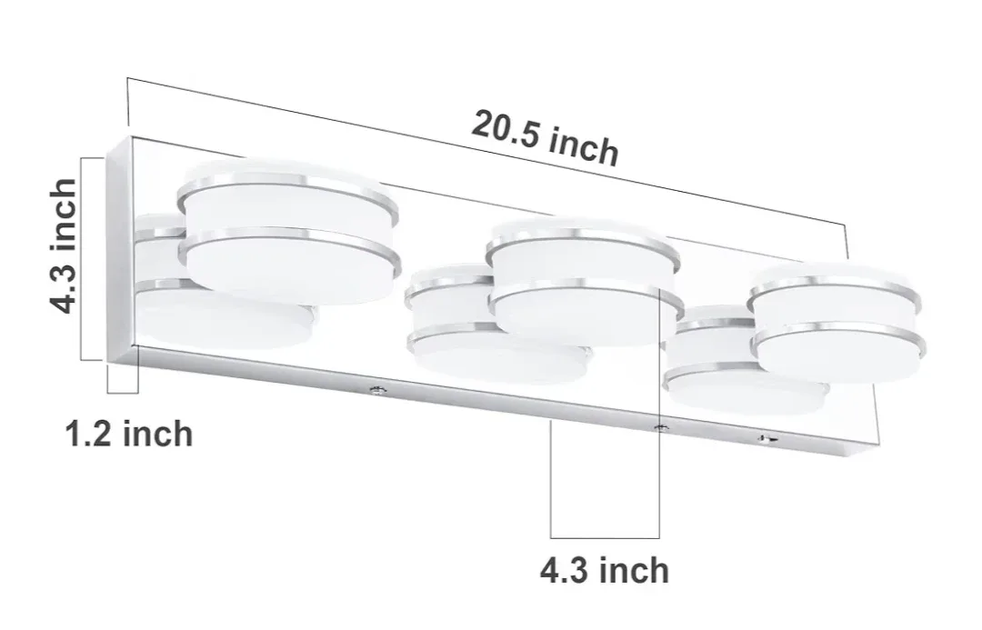 New Bathroom Vanity Light - 20.5 Inch image indicator(2)