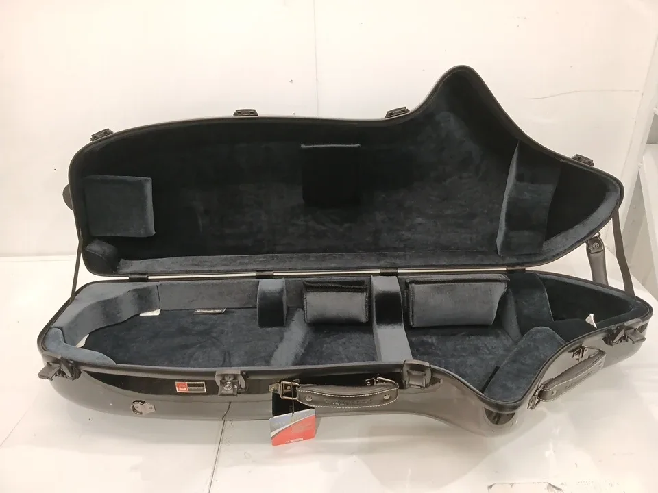 Crossrock CRF1020BS-BK Fiberglass Baritone Saxophone Case image indicator(4)