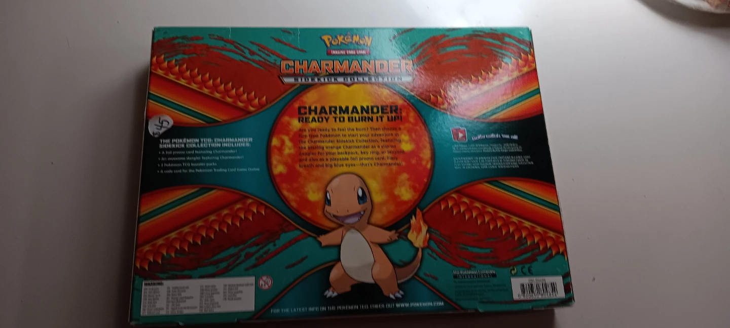 Pokemon Charmander Sidekick Collection Trading Card Game