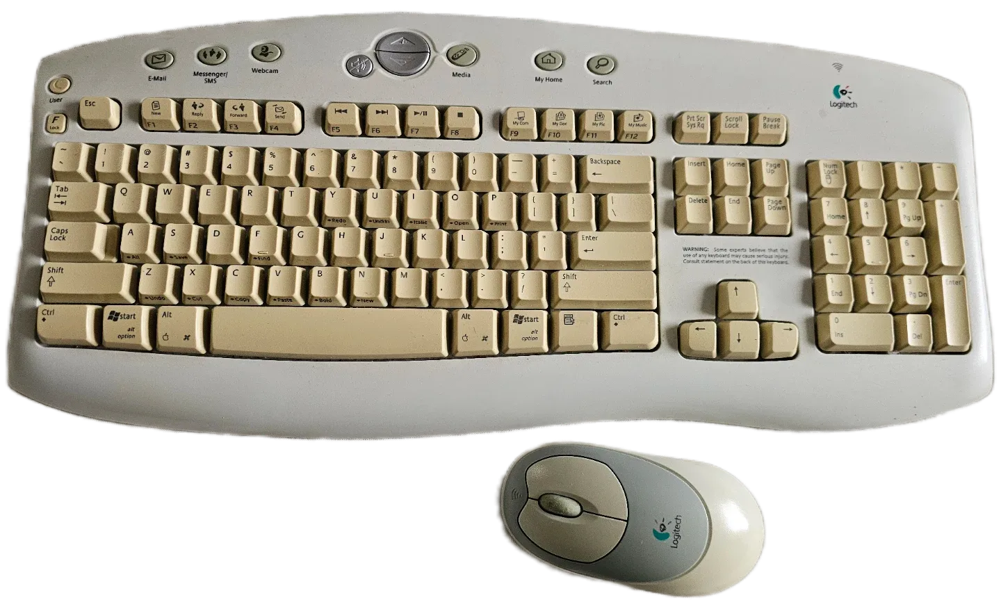 Logitech Keyboard and Mouse Combo