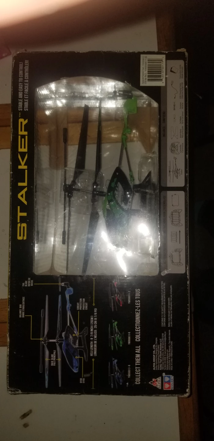 Sky Rover Stalker IR Indoor Helicopter - New in Box! - photo 2