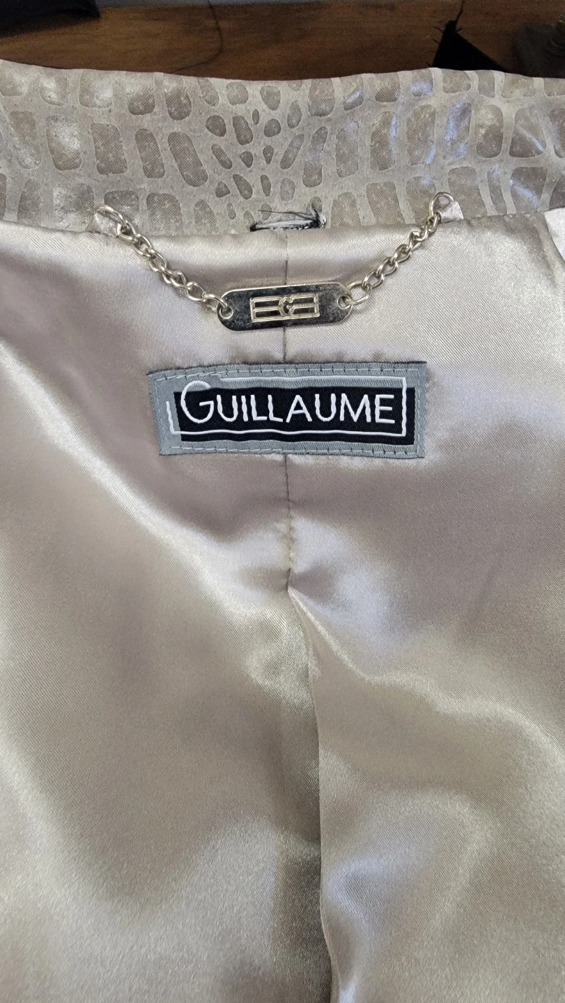 Guillaume Croc-Embossed Blazer - photo 5