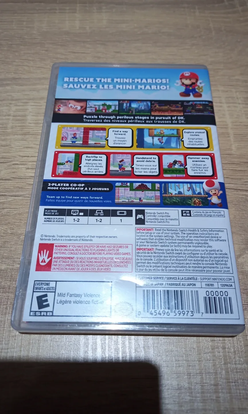 Mario vs. Donkey Kong Nintendo Switch Game image indicator(2)