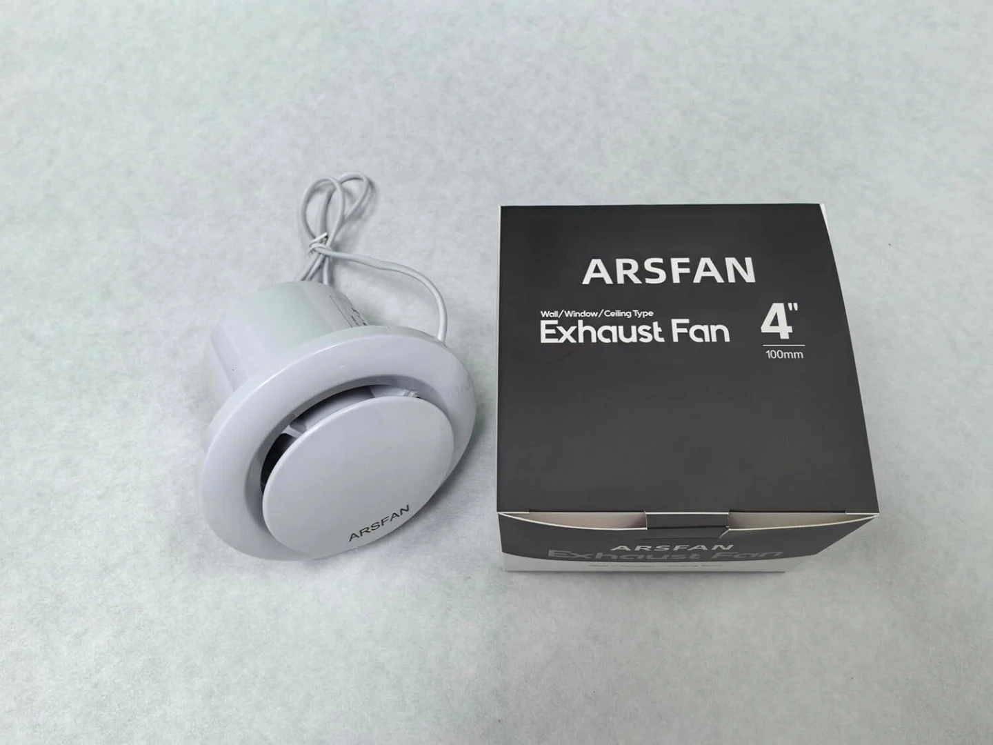 ARSFAN 4" Exhaust Fan - New in Box!