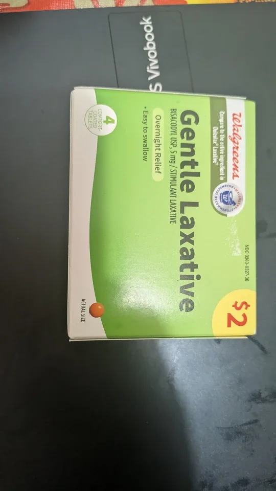 Walgreens Gentle Laxative, 4 Tablets - #Cleanout