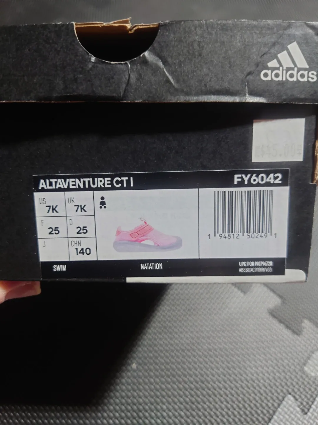 Adidas AltaVenture CT I Size 7K Pink image indicator(3)