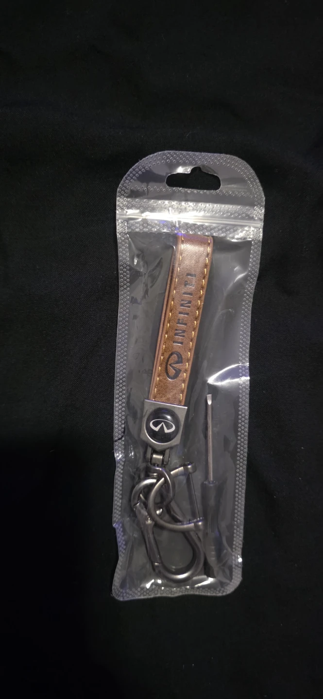 Infiniti Leather Keychain with Screwdriver - NEW - photo 3