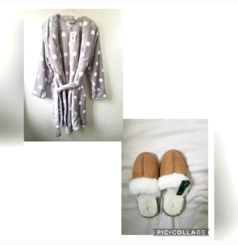BNWT Womens sz lg robe set
