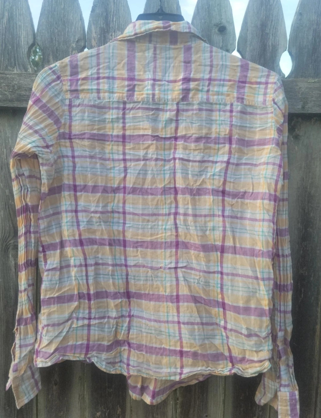 I LOVE H81 Plaid Shirt - Size L/G - photo 3
