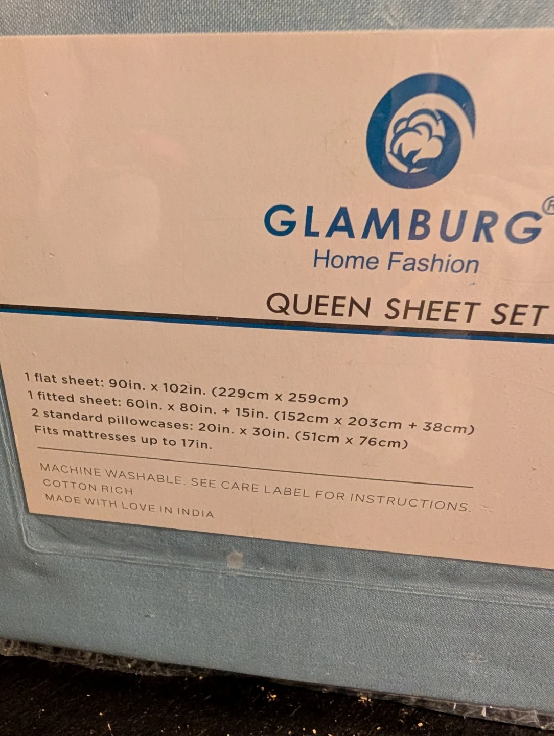 New Glamburg Queen Sheet Set - Cotton Rich - photo 2