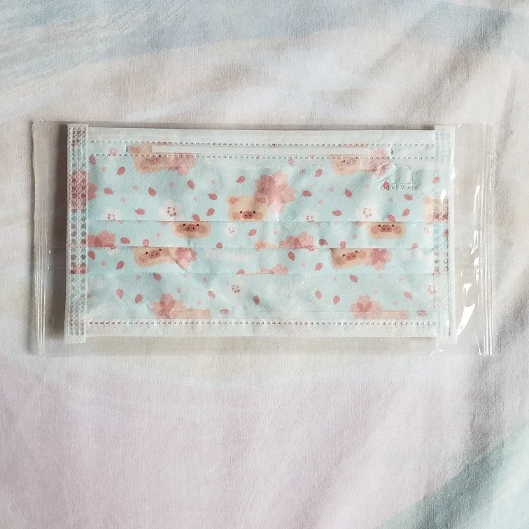 🆕Floral Piggy Disposable Face Masks #Cleanout image indicator(2)