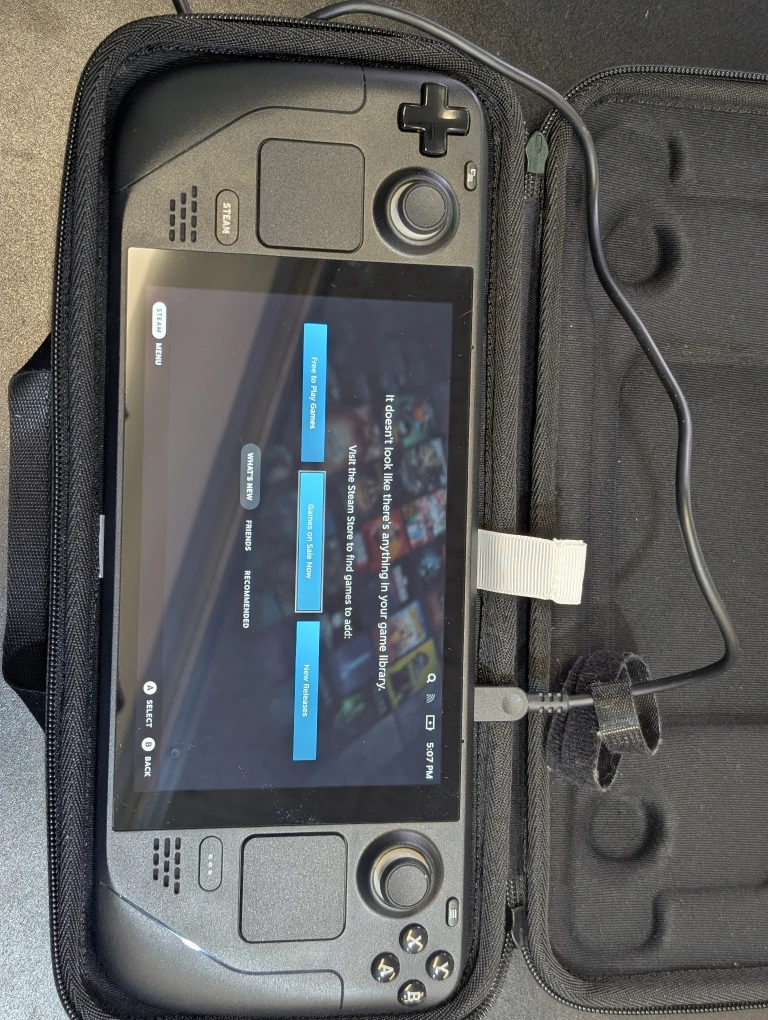 Valve Steam Deck Handheld Gaming Console 256gb - photo 3
