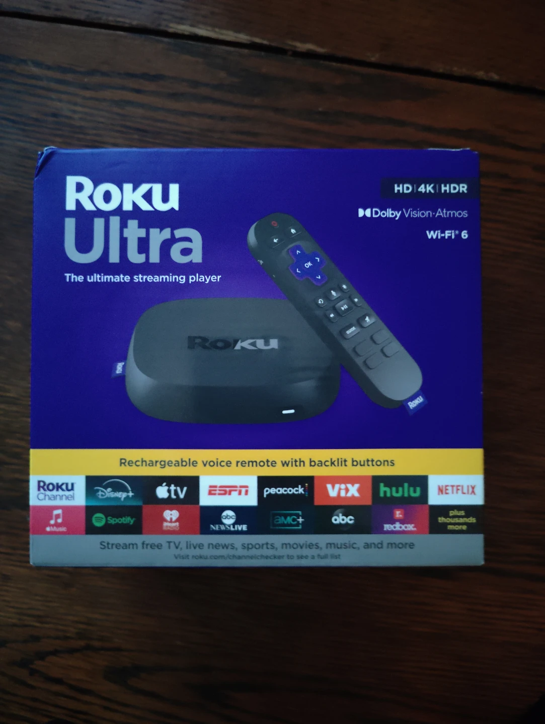 Roku Ultra Streaming Player - HD 4K HDR