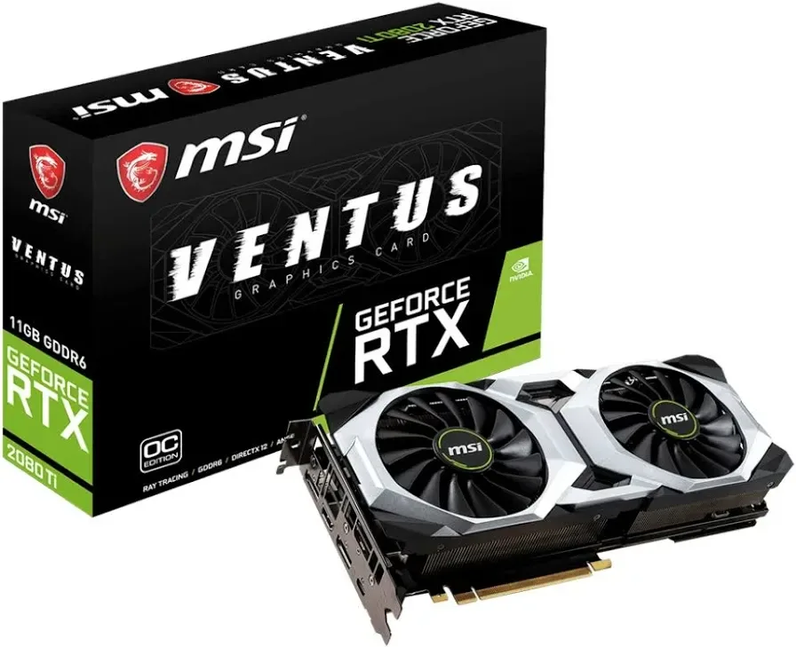 MSI GeForce RTX 2080 Ti Ventus Graphics Card