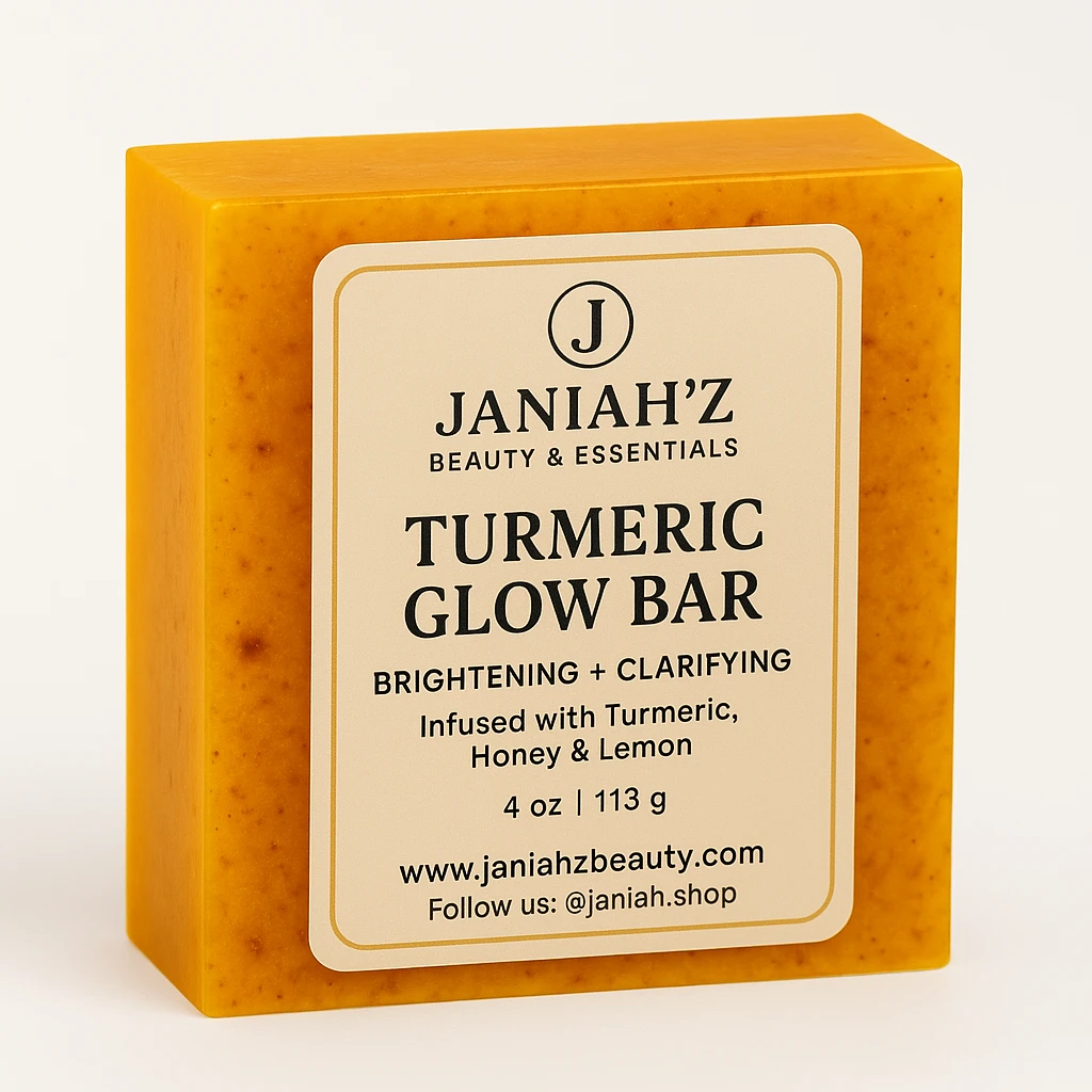 Janiah'z Turmeric Glow Bar - Brightening Soap