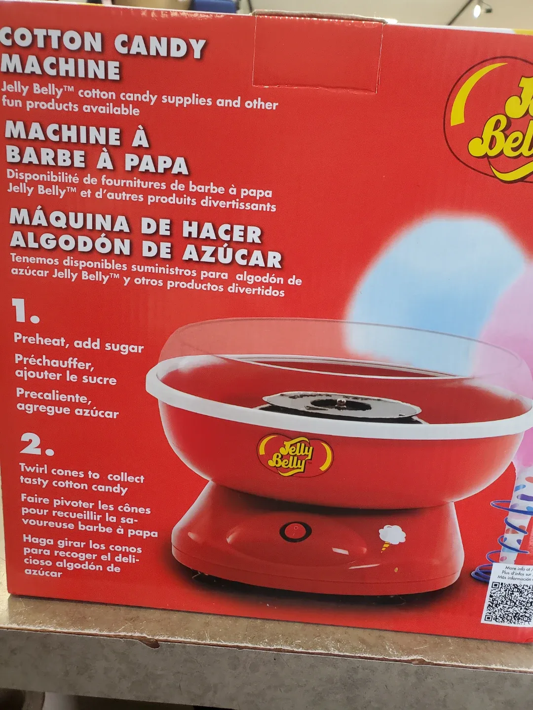 BRAND NEW - Jelly Belly Cotton Candy Machine image indicator(2)