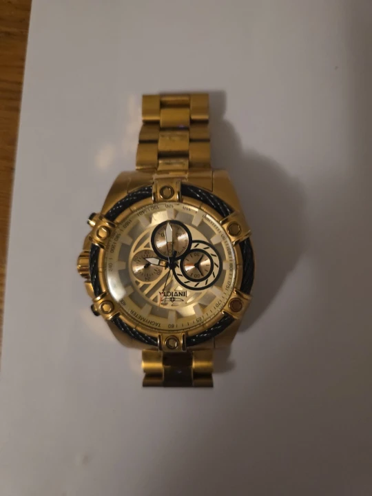 Invicta Bolt 25515 Gold Men's Watch - photo 4