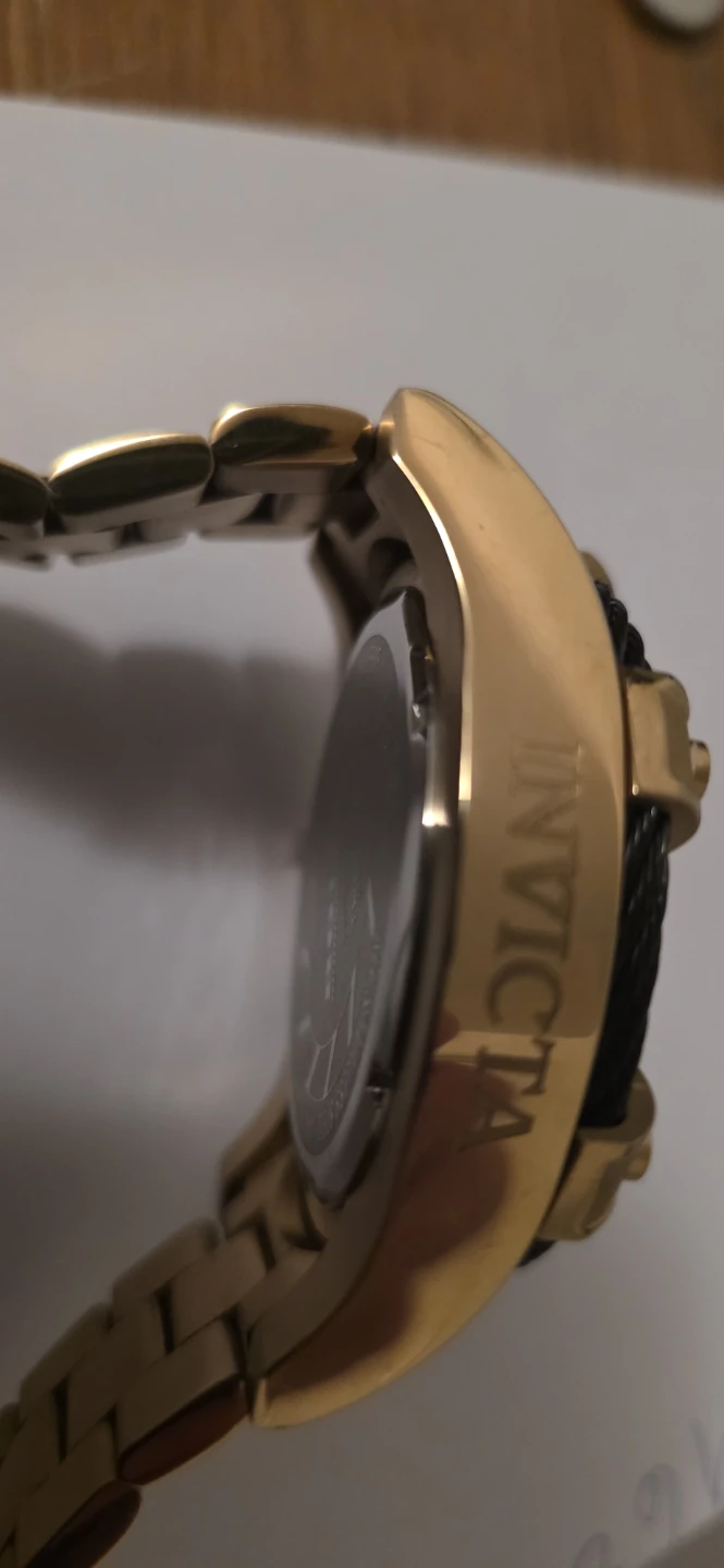 Invicta Bolt 25515 Gold Men's Watch - photo 5