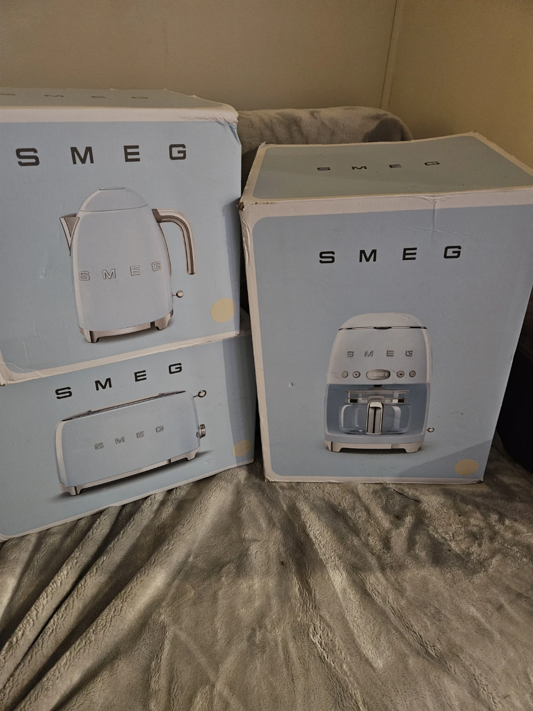 New Smeg Kettle, Toaster, & Coffee Maker