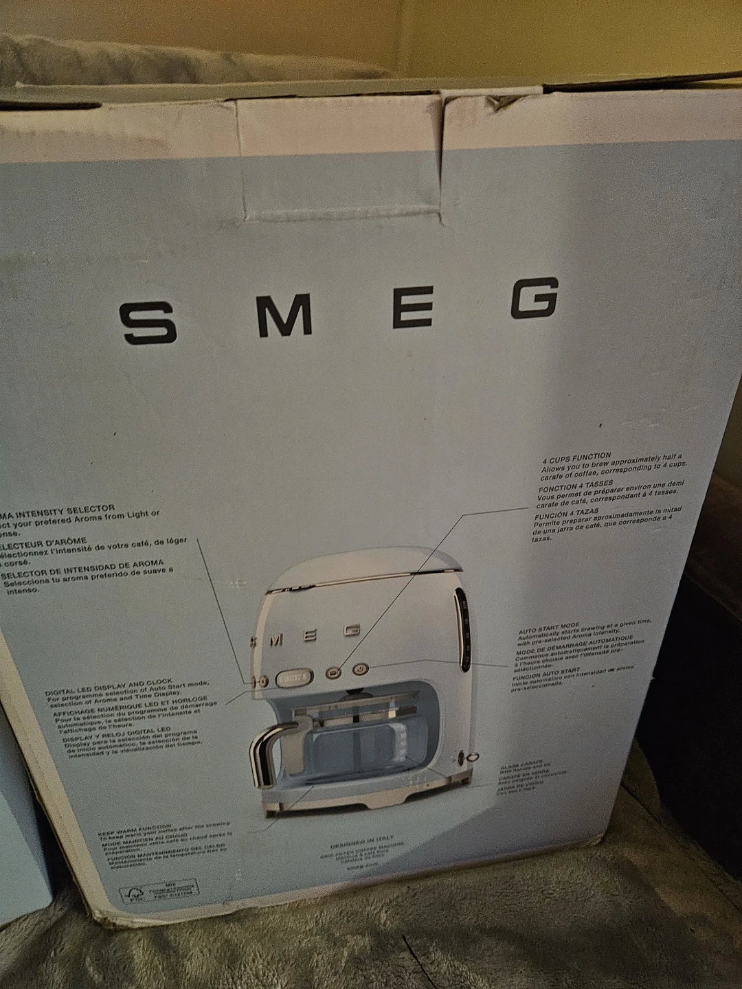New Smeg Kettle, Toaster, & Coffee Maker - photo 3