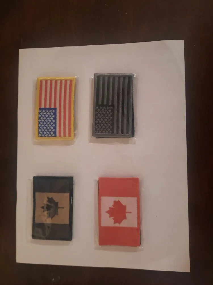 Flag Patches - Canada & USA image indicator(2)