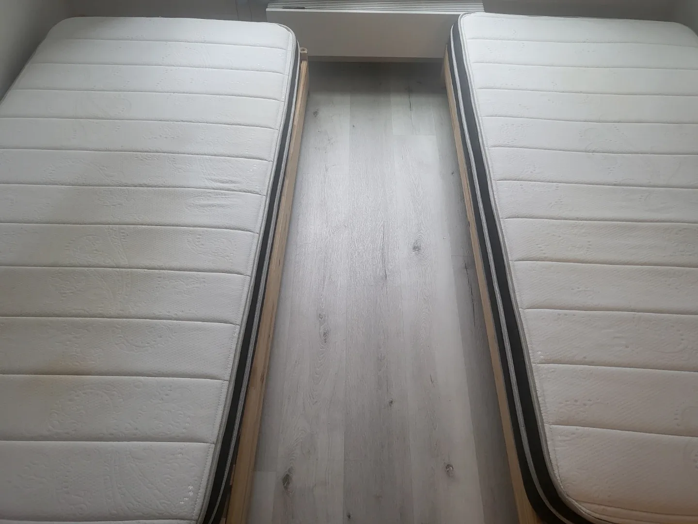 2 Twin Mattress with frames