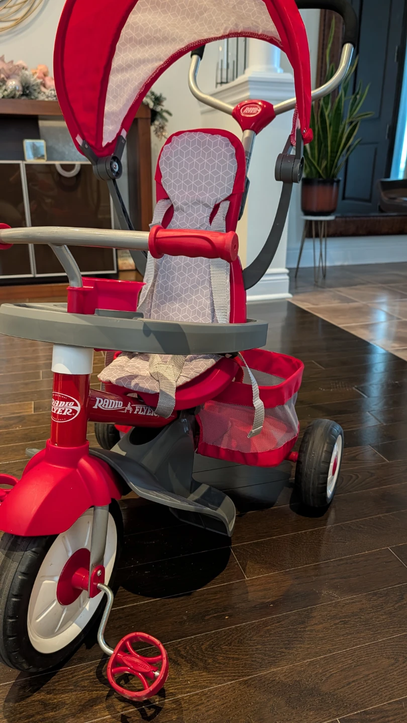 Radio Flyer Steer & Stroll Trike - Red - photo 3