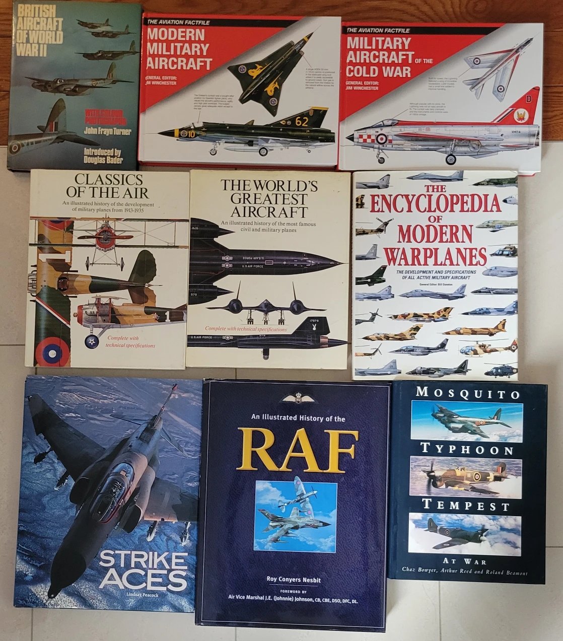 Aviation & Military Aircraft Book Collection