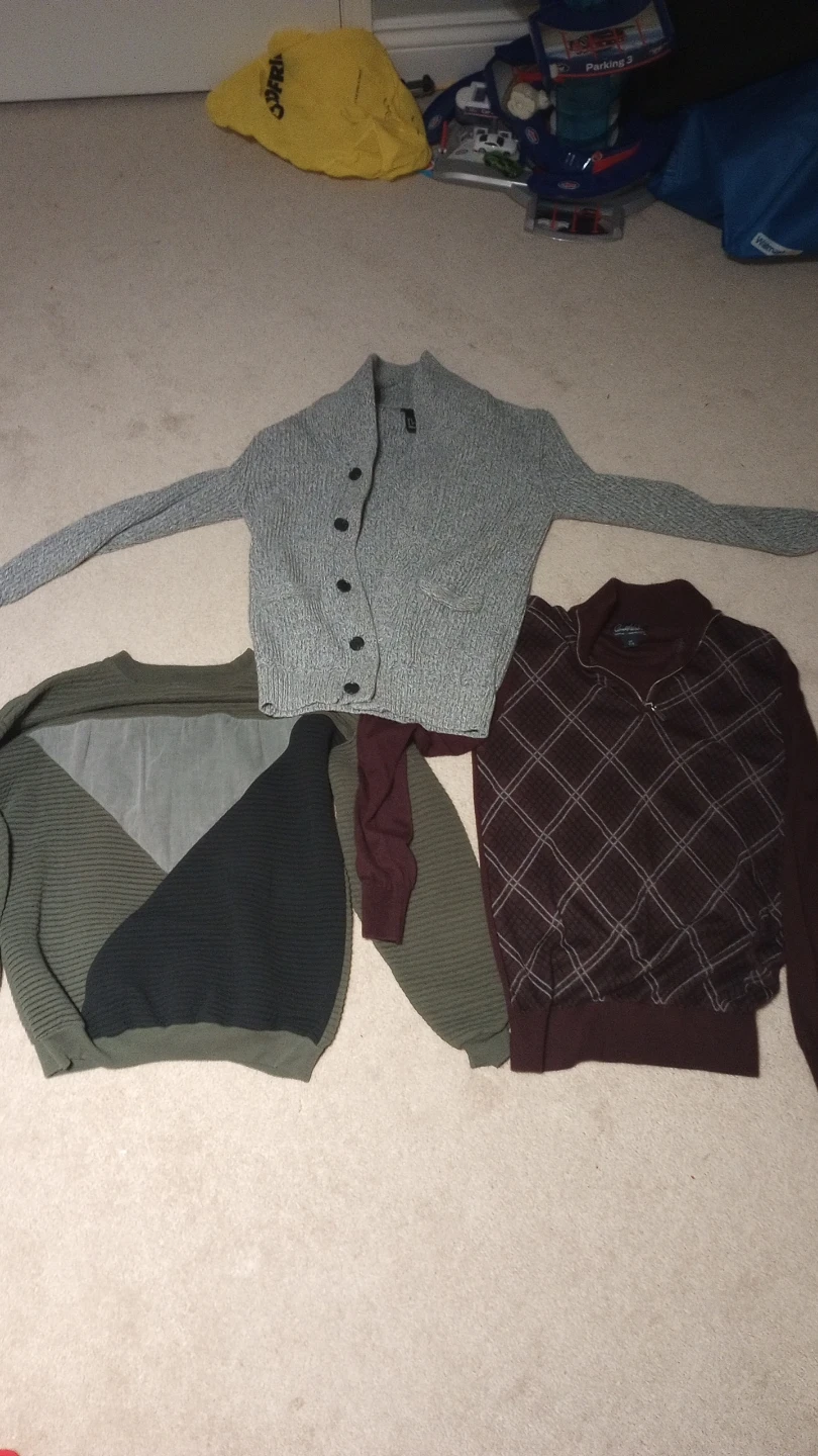 3 sweaters