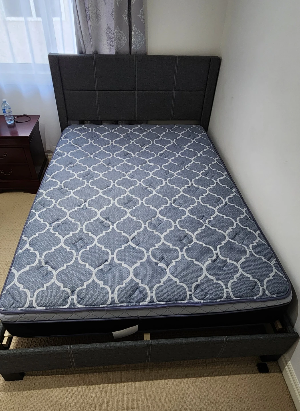 Double Size Bed Frame and Mattress brand new - photo 2