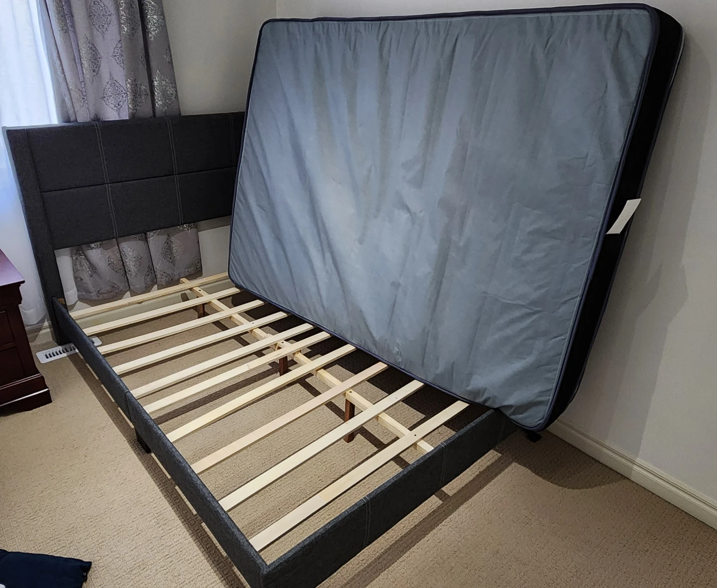 Double Size Bed Frame and Mattress brand new - photo 4